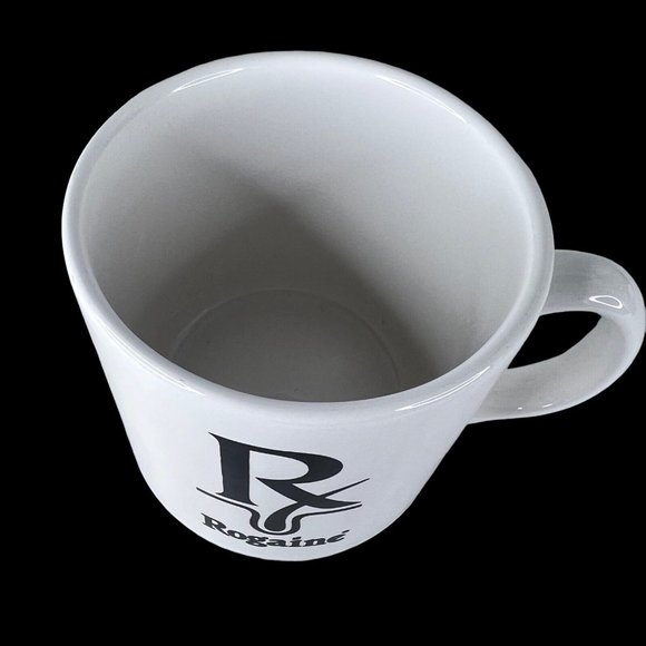 Vintage 1988 Rogaine Mug Upjohn Drug Rep Pharmaceutical Advertising Hair Coffee - Picture 6 of 8